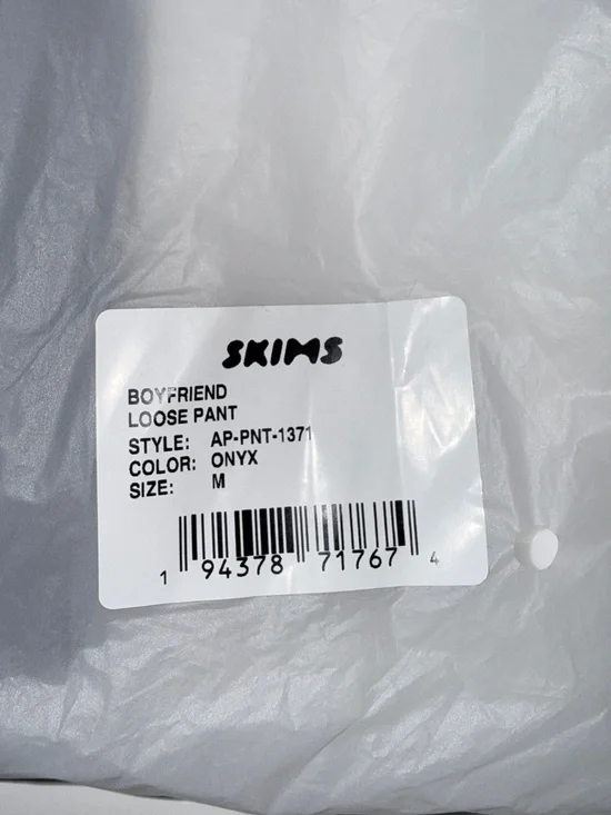 NWT SKIMS Boyfriend Loose Pants - Picture 5 of 6